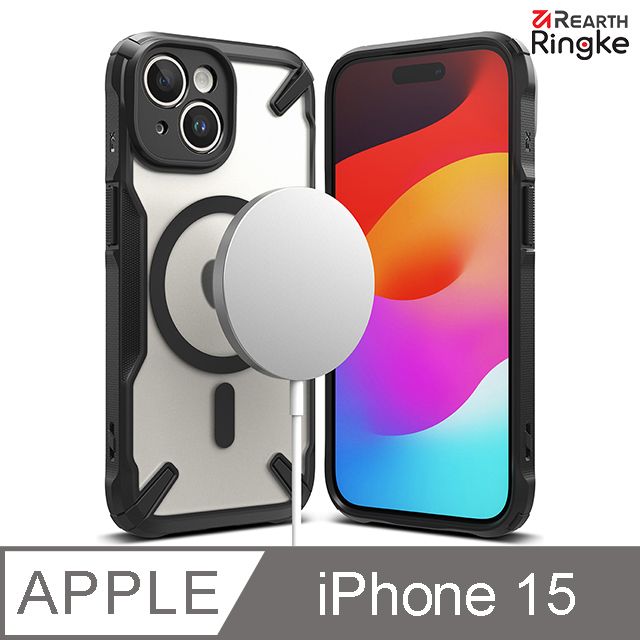 Ringke ｜iPhone 15 6.1吋 [Fusion-X Magnetic] 磁吸防撞手機保護殼