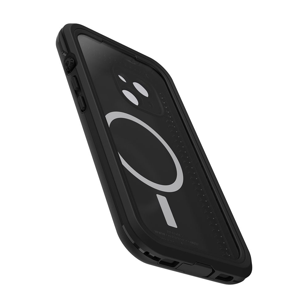 OTTERBOX  LifeProof iPhone 15 6.1吋 Fre 全方位防水/雪/震/泥 保護殼-黑(支援MagSafe)