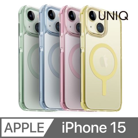 UNIQ iPhone 15 Combat 四角強化軍規磁吸防摔三料保護殼