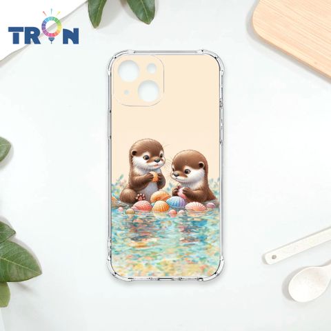 TRON IPhone 15 玩水的水獺系列 四角防摔殼 手機殼