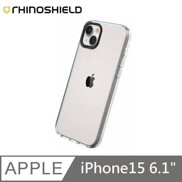 RHINOSHIELD 犀牛盾  Clear 透明防摔手機殼 適用 iPhone 15 - 全透明