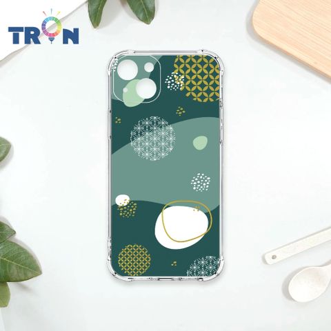 TRON IPhone 15 PLUS 日系和風圓點銅錢招財系列 四角防摔殼 手機殼