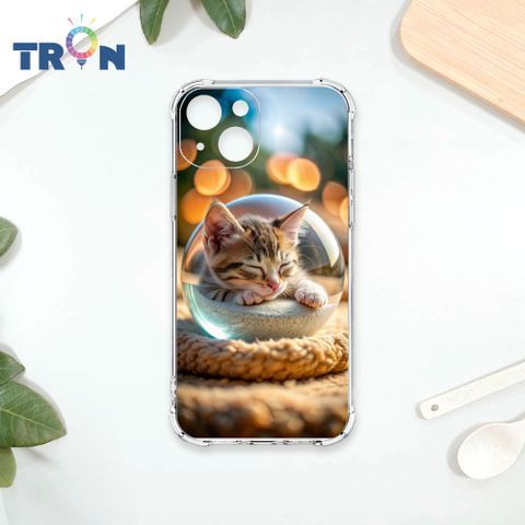 TRON IPhone 15 水晶球裡的動物們-1 四角防摔殼 手機殼