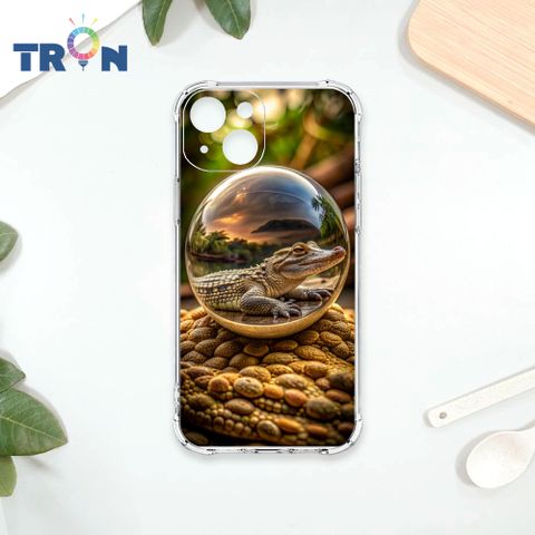 TRON IPhone 15 水晶球裡的動物們-2 四角防摔殼 手機殼