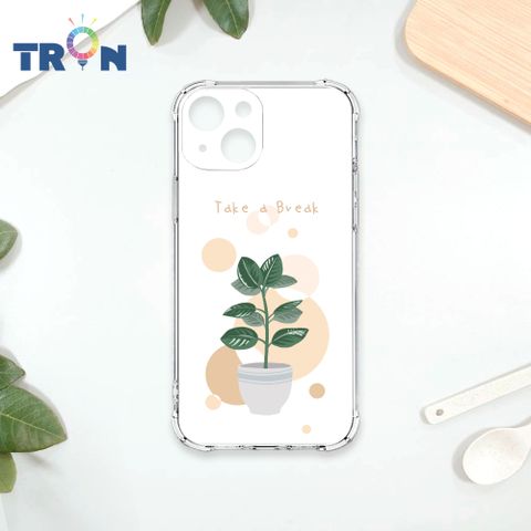 TRON IPhone 15 清新文青風格盆栽 四角防摔殼 手機殼