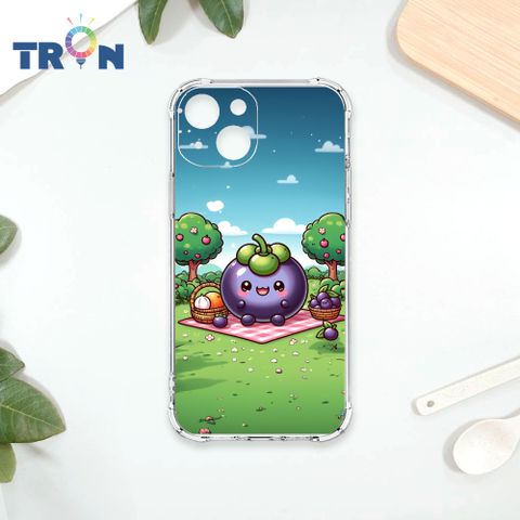 TRON IPhone 15 野餐的山竹系列 四角防摔殼 手機殼