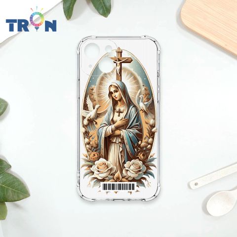 TRON IPhone 15 聖母簡約風  載具 四角防摔殼 手機殼