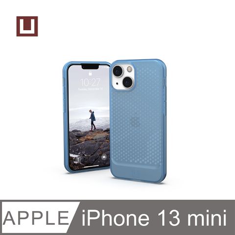 UAG [U] iPhone 13 mini 耐衝擊保護殼-亮透藍