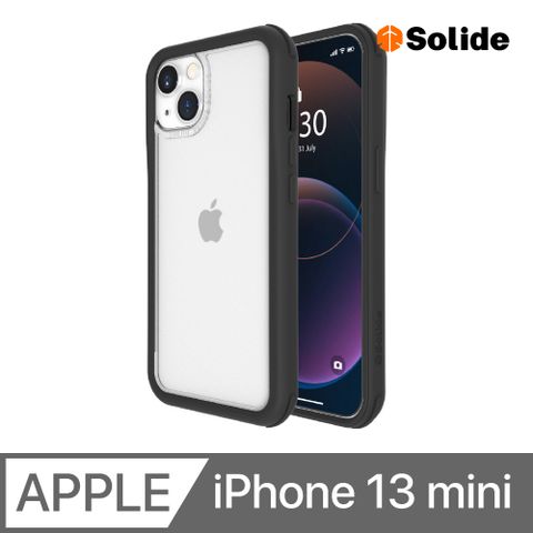 Solide 索立得 維納斯FX系列 軍規耐震防摔殼 極致黑 iPhone 13 mini (5.4 吋)