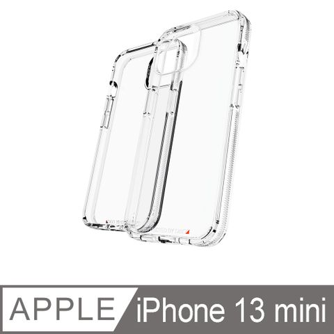 Gear4 iPhone 13 mini 5.4吋 D3O® 水晶透明-抗菌軍規防摔保護殼