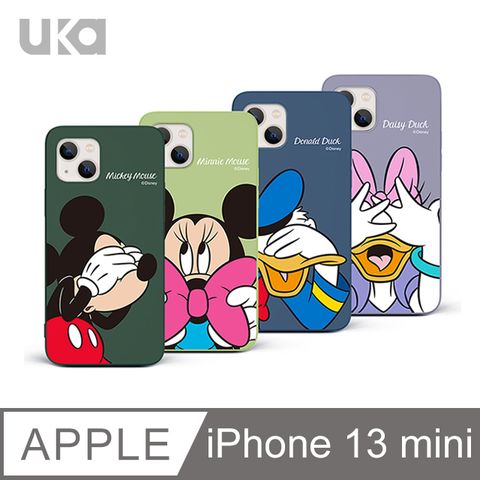 UKA 優加Apple iPhone 13 mini 5.4吋 迪士尼系列液態矽膠保護殼(4款)✪ 迪士尼正版授權