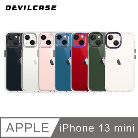 軍規等級摔落測試DEVILCASE Apple iPhone 13 mini 5.4吋惡魔防摔殼 標準版(7色)