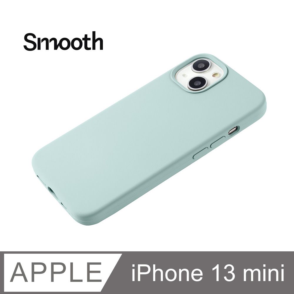  【經典液態殼 I 莊園系列】iPhone 13 mini 手機殼 i13 mini 保護殼 矽膠殼 軟殼 (薄荷綠)