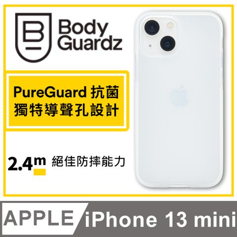 美國 BGZ iPhone 13 mini Solitude 獨特美型抗菌防摔殼 - 霧透色