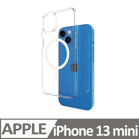 【SKINCASE】iPhone 13 mini 極薄晶透殼（MagSafe磁吸版）