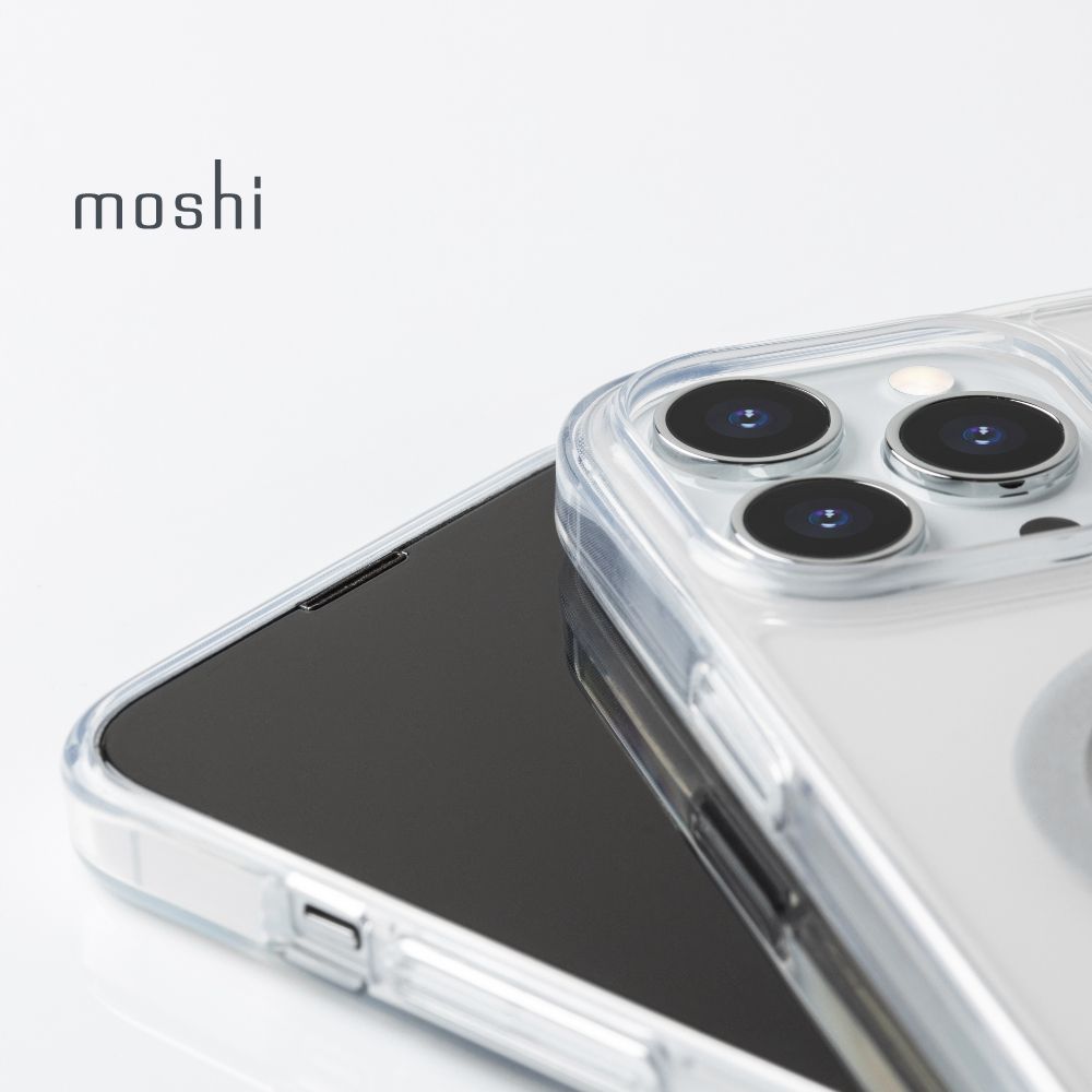 Moshi 摩仕 iPhone 13 mini Arx Clear 磁吸輕量透明保護殼