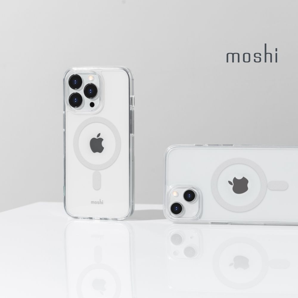 Moshi 摩仕 iPhone 13 mini Arx Clear 磁吸輕量透明保護殼