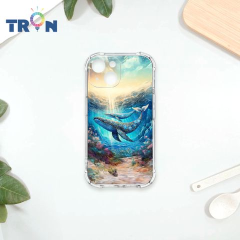 TRON IPhone 13 MINI 大海土豪鯨魚系列 四角防摔殼 手機殼