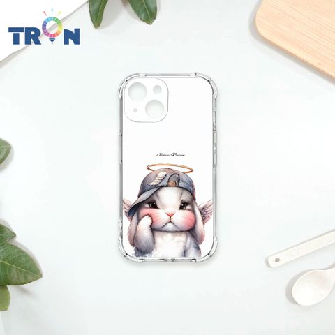 TRON IPhone 13 MINI 賣萌兔兔 四角防摔殼 手機殼