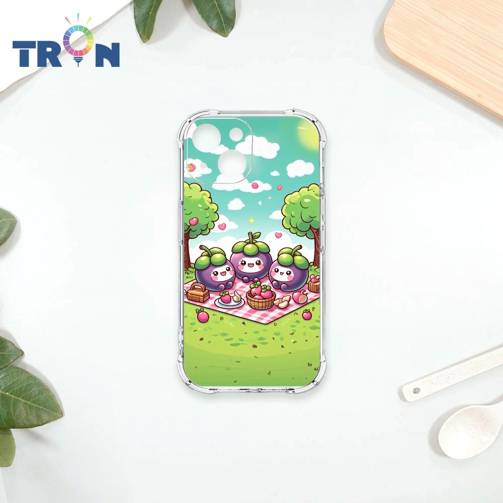  TRON IPhone 13 MINI 野餐的山竹系列 四角防摔殼 手機殼