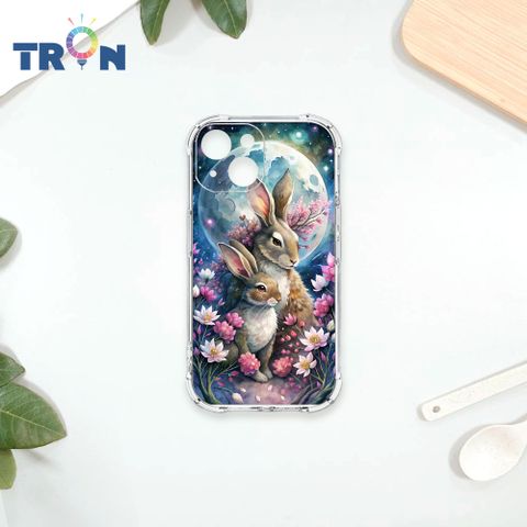 TRON IPhone 13 MINI 月球上的兔子 四角防摔殼 手機殼