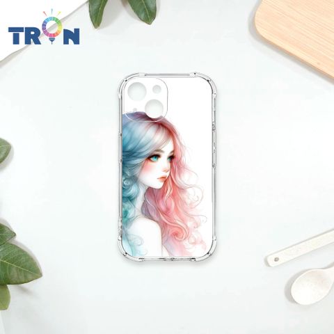 TRON IPhone 13 MINI 不愛笑的女孩 四角防摔殼 手機殼