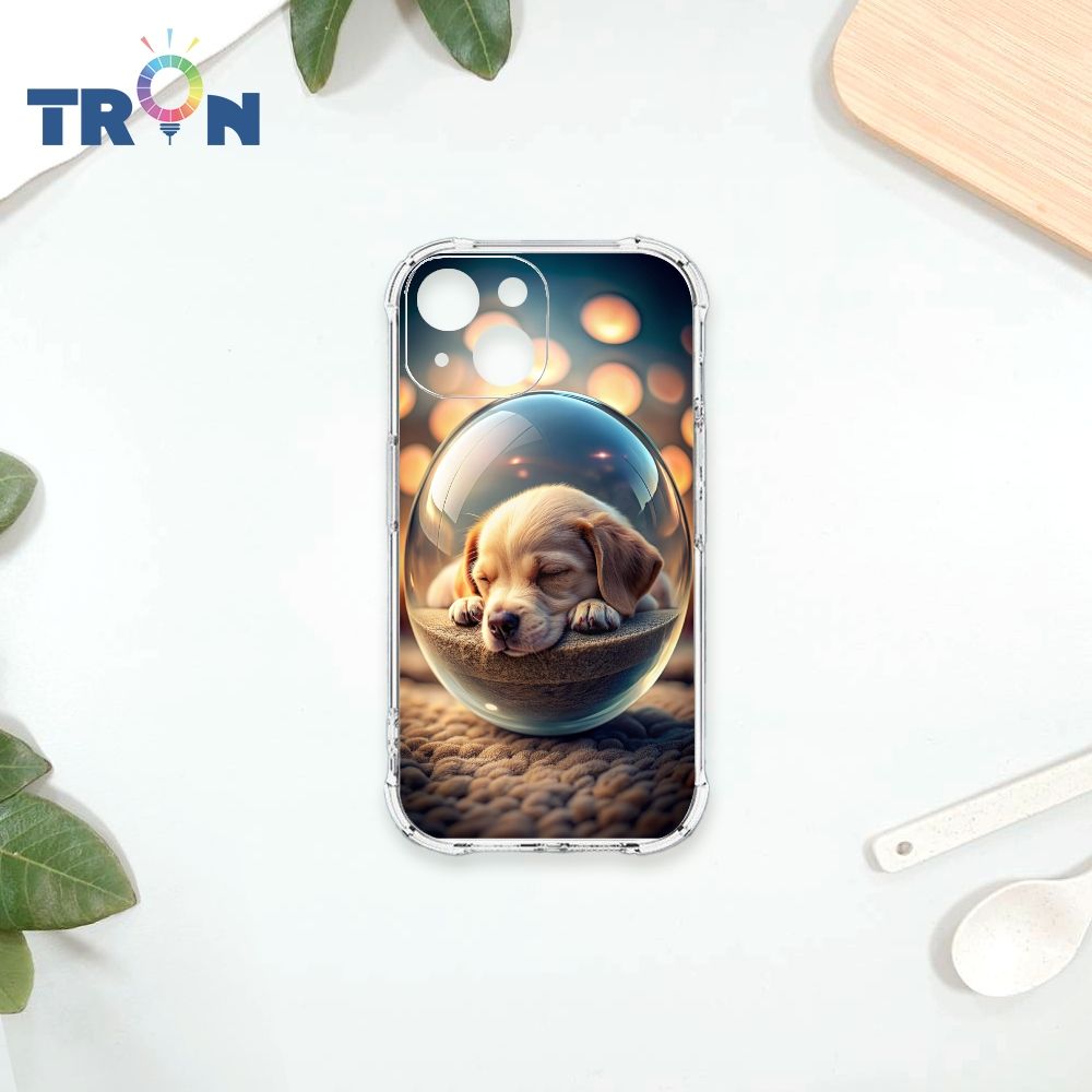  TRON IPhone 13 MINI 水晶球裡的動物們-1 四角防摔殼 手機殼