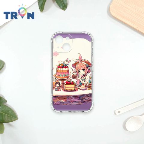 TRON IPhone 13 MINI 兔子蛋糕女孩 四角防摔殼 手機殼