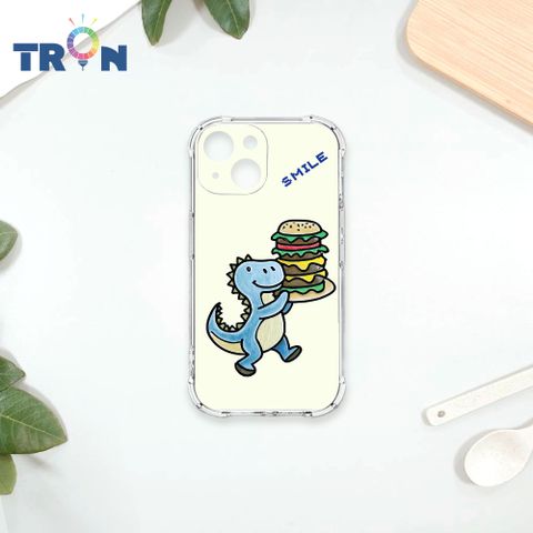 TRON IPhone 13 MINI 漢堡薯條恐龍 四角防摔殼 手機殼