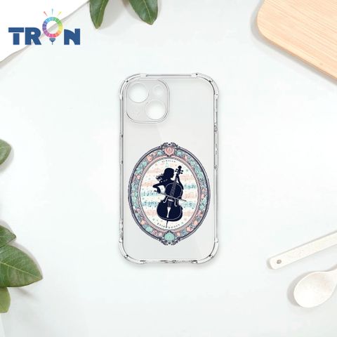 TRON IPhone 13 MINI 公主剪影風格透明殼 四角防摔殼 手機殼