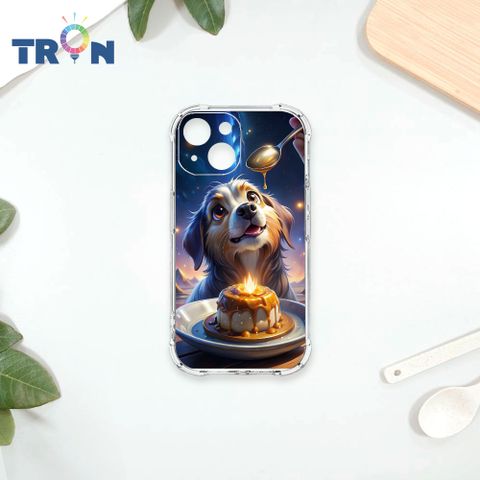 TRON IPhone 13 MINI 吃布丁的動物 四角防摔殼 手機殼