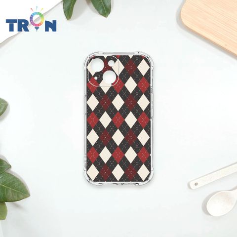 TRON IPhone 13 MINI 英式蘇格蘭格紋B款 四角防摔殼 手機殼