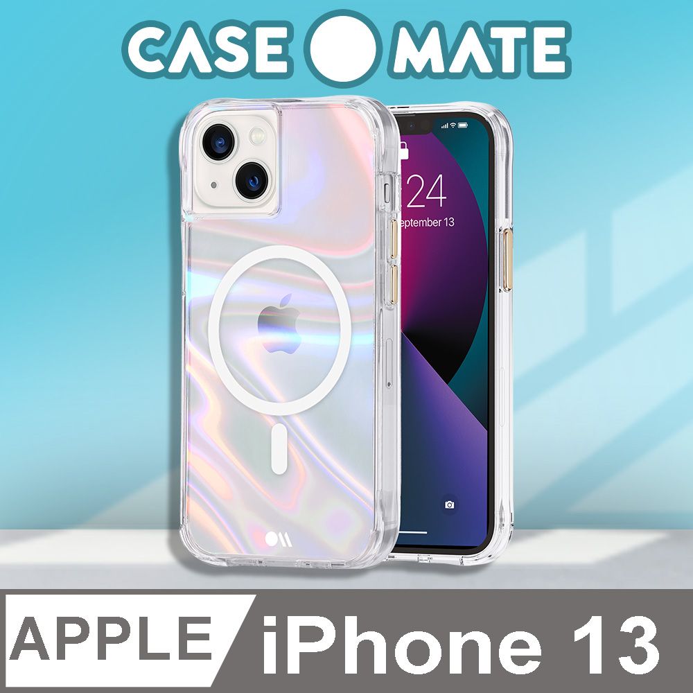 Case-Mate  Soap Bubble 幻彩泡泡防摔抗菌MagSafe專用手機保護殼