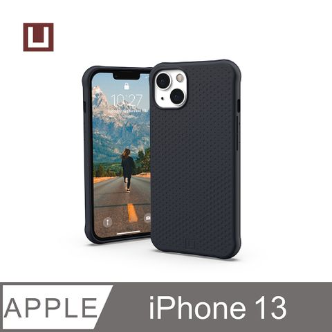 [U] iPhone 13 耐衝擊矽膠保護殼-黑