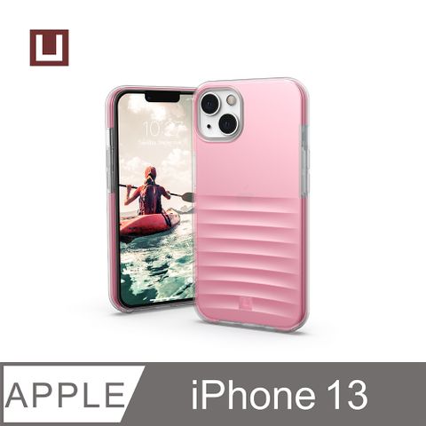 UAG [U] iPhone 13 耐衝擊保護殼-霧透紅