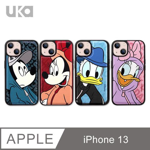 UKA 優加Apple iPhone 13 6.1吋 迪士尼系列 全包貼皮防摔保護殼(4款)✪ 迪士尼正版授權