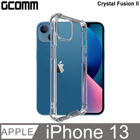 GCOMM Crystal Fusion II 透明軍規防摔殼 iPhone 13