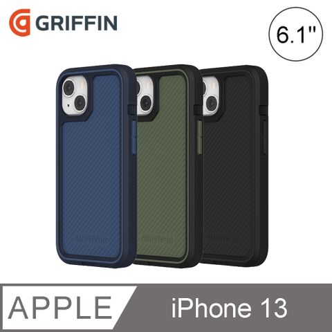 Griffin Survivor Earth iPhone 13 (6.1吋) 軍規四重防護防摔殼