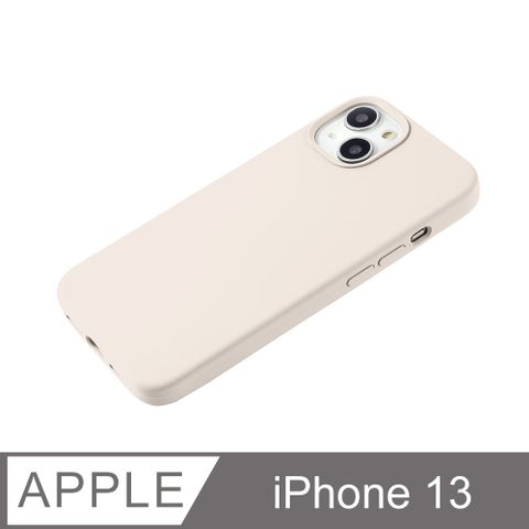 【經典液態殼 I 莊園系列】iPhone 13 手機殼 i13 保護殼 矽膠殼 軟殼 (古董白)