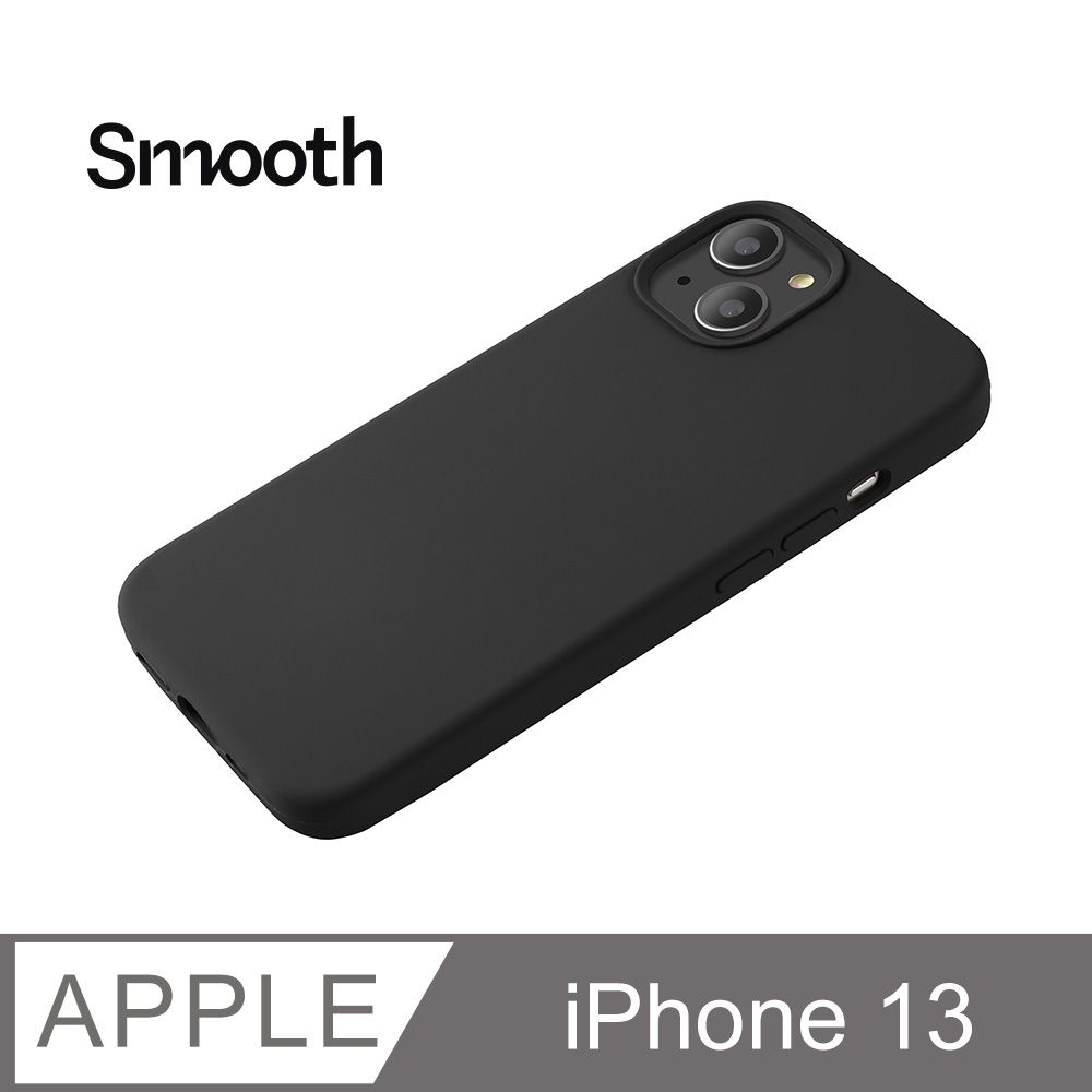  【經典液態殼 I 城市系列】iPhone 13 手機殼 i13 保護殼 矽膠殼 軟殼 (黑)