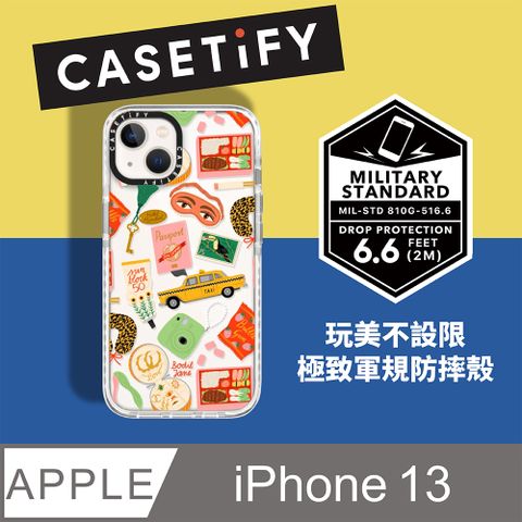 Casetify iPhone 13 耐衝擊保護殼-歡樂假期