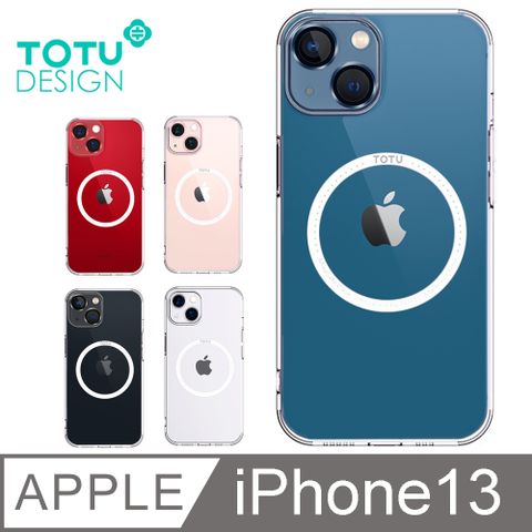 TOTU iPhone 13 / i13 6.1吋 磁吸防摔手機保護殼合金鋼化鏡頭貼 鷹眼系列