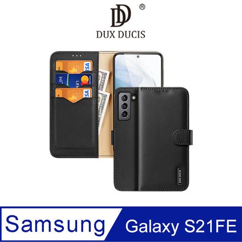 DUX DUCIS SAMSUNG Galaxy S21FE Hivo 真皮保護套 #手機殼 #保護殼 #磁吸 #卡槽收納