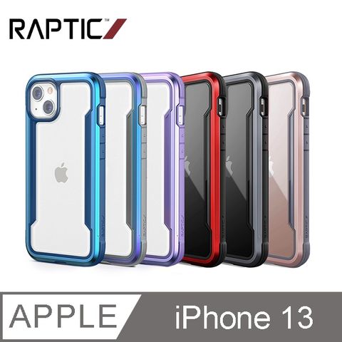 RAPTIC  Apple iPhone 13 Shield Pro 保護殼#軍規多重防摔#加高設計#鏡頭保護
