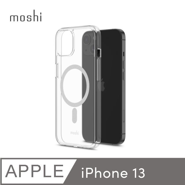 Moshi 摩仕 iPhone 13 Arx Clear 磁吸輕量透明保護殼