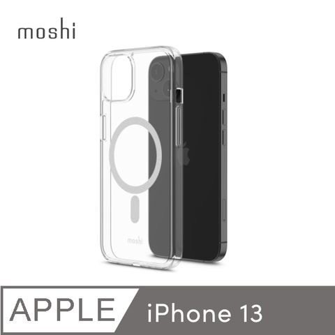 【moshi】iPhone 13 Arx Clear 磁吸輕量透明保護殼