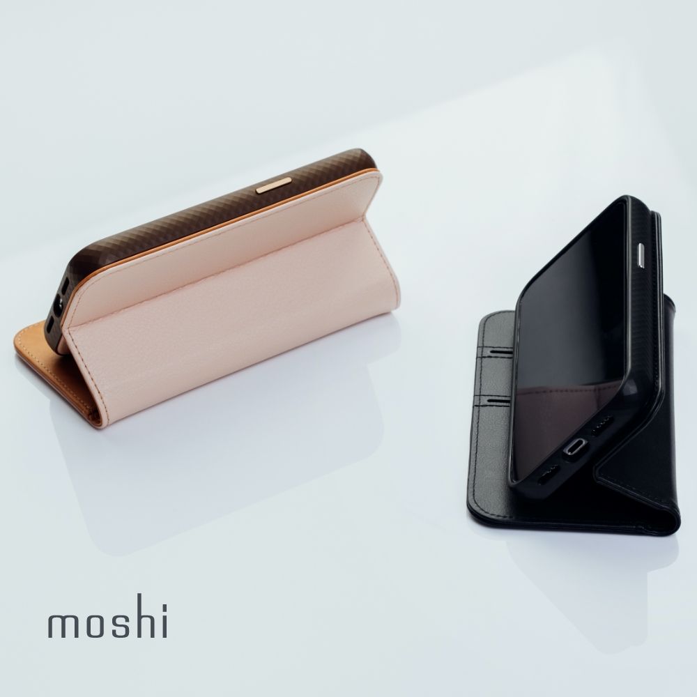 Moshi 摩仕 iPhone 13 Overture 磁吸可拆式卡夾型皮套