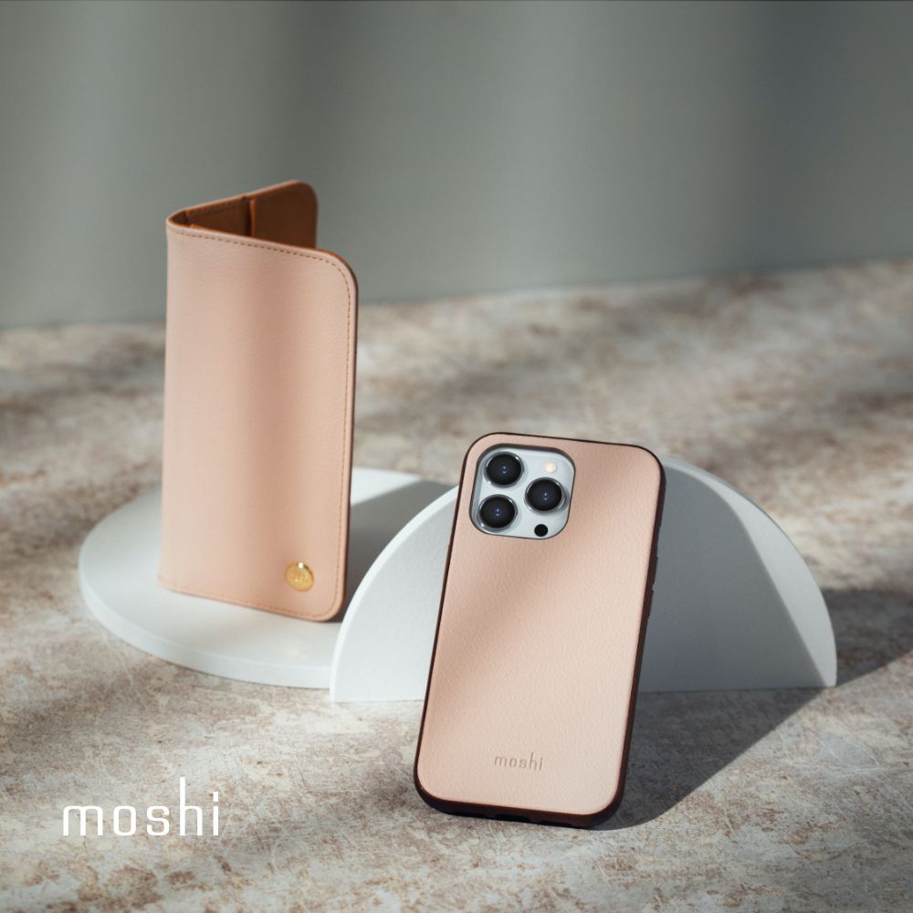 Moshi 摩仕 iPhone 13 Overture 磁吸可拆式卡夾型皮套