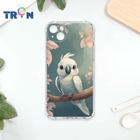 TRON IPhone 13 可愛巴丹鸚鵡系列 四角防摔殼 手機殼