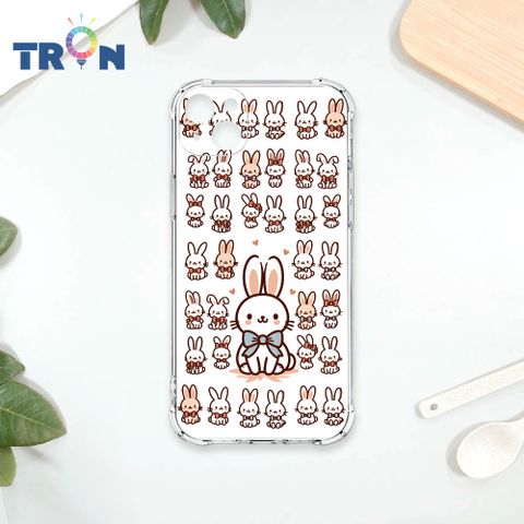 TRON IPhone 13 蝴蝶結兔子系列 四角防摔殼 手機殼